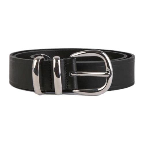 Stylish Leather Belt Sunflower , Black , Heren