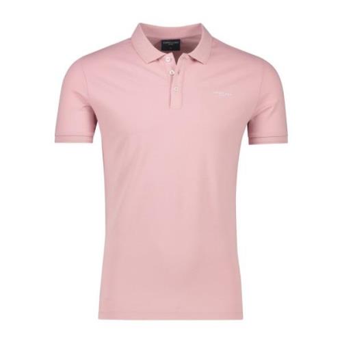 Roze Polo Shirt met korte mouwen Cavallaro , Pink , Heren