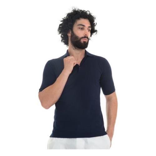 Slim Fit Polo Shirt Hindustrie , Blue , Heren