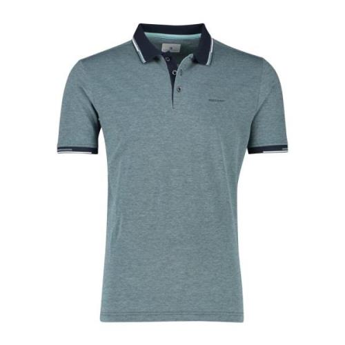 Blauwe poloshirt korte mouw State of Art , Blue , Heren