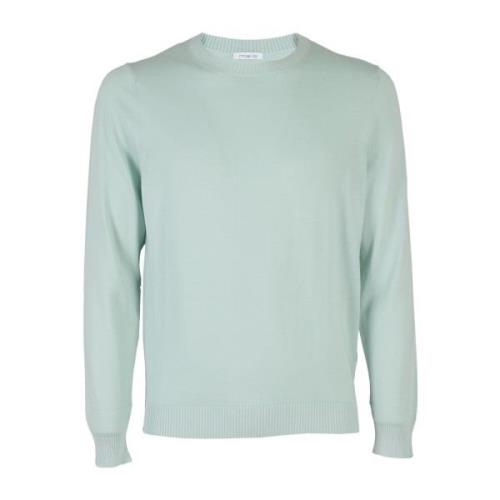 Luxe Katoenen Kraag Shirt Malo , Green , Heren