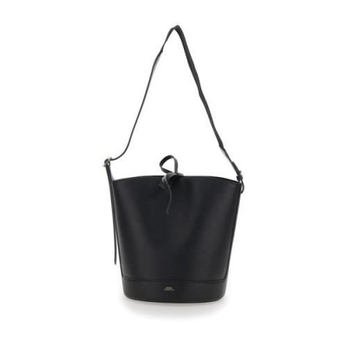 Zwarte Schoudertas SAC ANA A.p.c. , Black , Dames