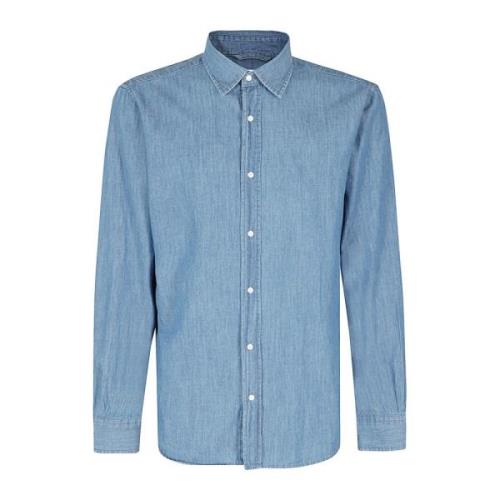 Casual Shirts Aspesi , Blue , Heren