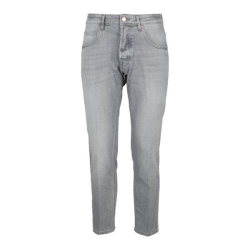 Klassieke Denim Jeans Don The Fuller , Gray , Heren