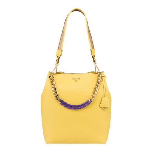 Gele Hobo Tas Darlene Pollini , Yellow , Dames