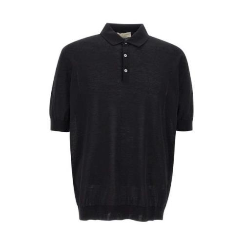 Polo Shirts Filippo De Laurentiis , Black , Heren