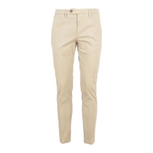 Casual Chino Broek Myths , Beige , Heren