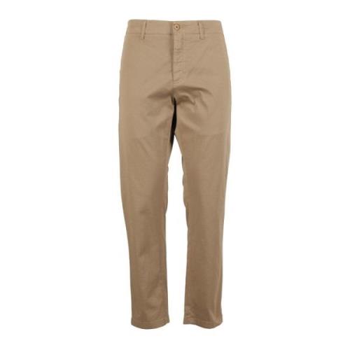 Gabardine Jas Department Five , Brown , Heren