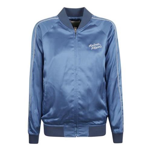 Teddy Jacket Maison Kitsuné , Blue , Dames