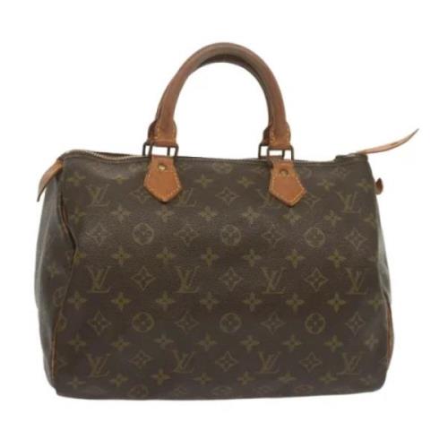 Pre-owned Canvas louis-vuitton-bags Louis Vuitton Vintage , Brown , Da...