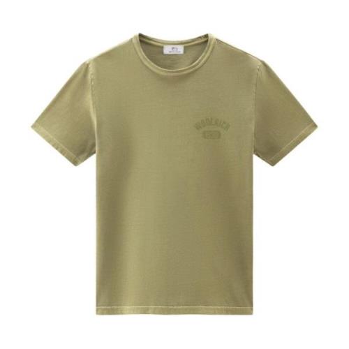 T-Shirts Woolrich , Green , Heren