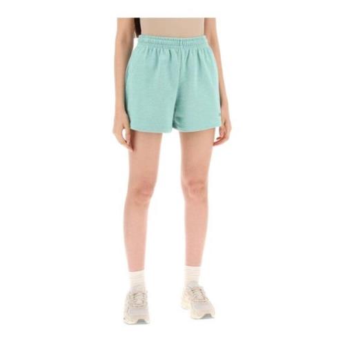 Slub Katoenen Sportshorts Heren Rotate Birger Christensen , Green , Da...