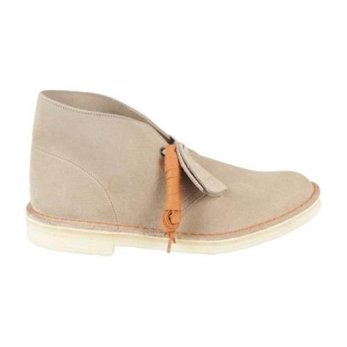 Klassieke Desert Boot voor Heren Clarks , Beige , Heren