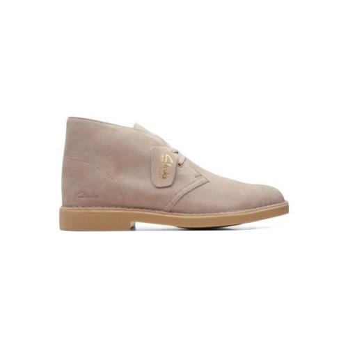 Desert Boot Evo Suède Herenschoen Clarks , Beige , Heren