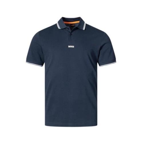 Casual Polo Shirt Hugo Boss , Blue , Heren