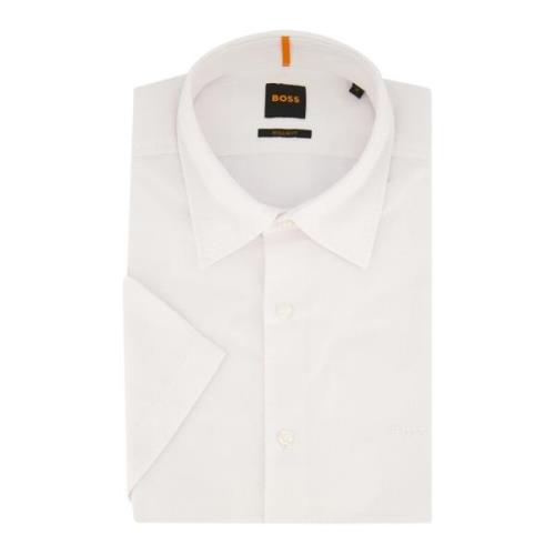 Casual Wit Overhemd Hugo Boss , White , Heren