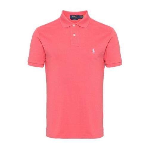 Lichtrode Gebreide Trui Ralph Lauren , Pink , Heren