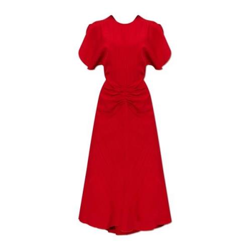 Gedrapeerde Jurk Victoria Beckham , Red , Dames