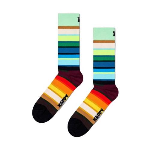 Gestreepte Sokken Happy Socks , Multicolor , Heren