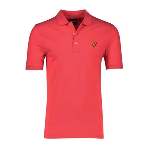 Roze Polo Shirt korte mouw Lyle & Scott , Pink , Heren