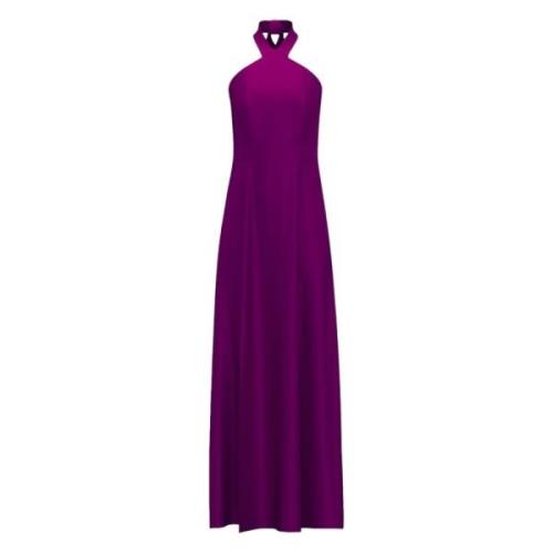 Rode Lange Jurk Sofia Marella , Purple , Dames