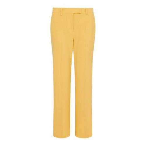 Gouden Flare Broek Marella , Yellow , Dames