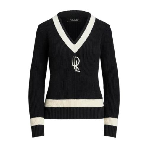 Stijlvolle Sweaters Collectie Ralph Lauren , Black , Dames