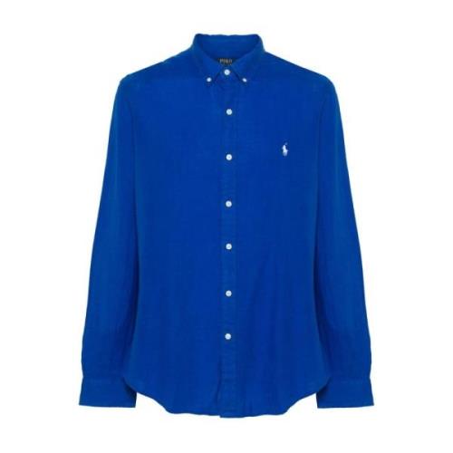 Heritage Blue Overhemd Ralph Lauren , Blue , Heren