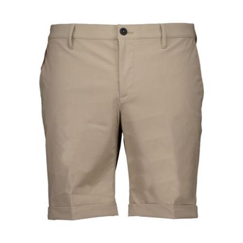 Beige Bermuda Shorts Alberto , Beige , Heren