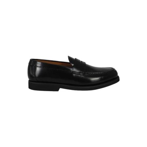 Geborstelde Polaris Mocassin Sebago , Black , Heren