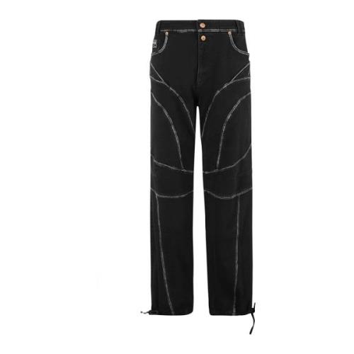 Brianna Balloon Jurk Versace Jeans Couture , Black , Dames