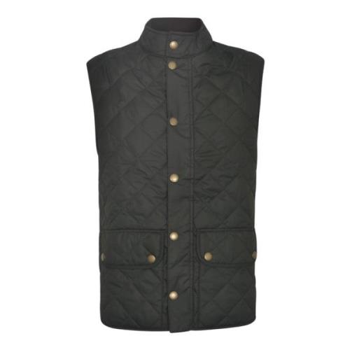 Gewatteerd Katoenen Vest Buitenkleding Salie Barbour , Green , Heren