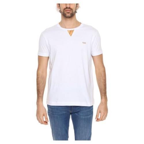 Witte Katoenen T-shirt Korte Mouwen Alviero Martini 1a Classe , White ...