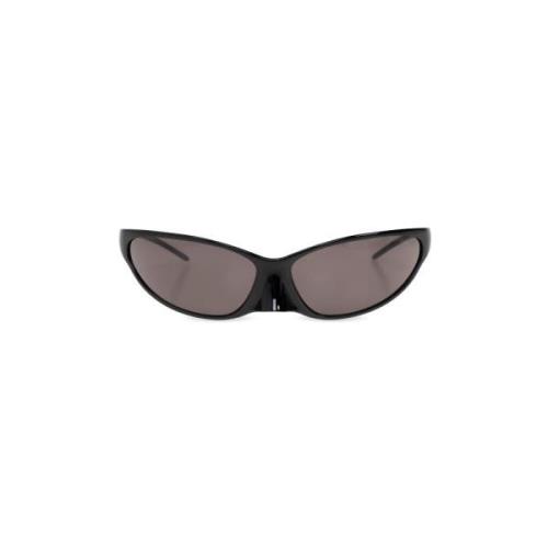 Kattenogen zonnebril Balenciaga , Black , Unisex