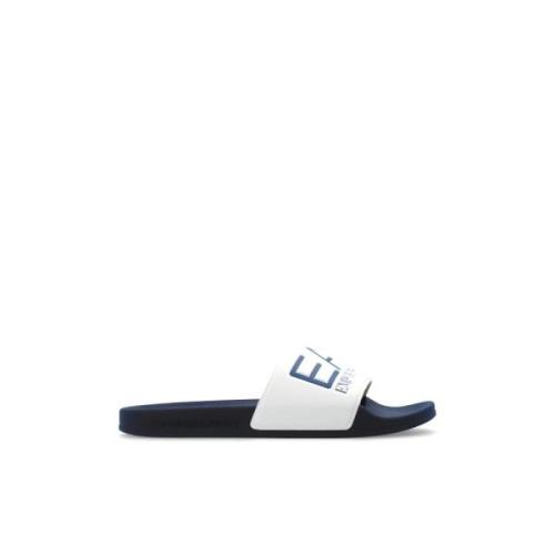 Rubberen teenslippers Emporio Armani EA7 , White , Heren