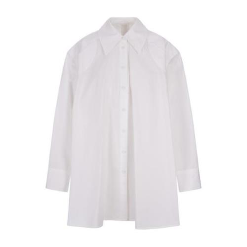 Witte Oversized Overhemd met Lange Mouwen Jil Sander , White , Dames