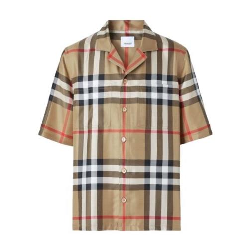 Stijlvolle Shirt A7028 Burberry , Multicolor , Heren