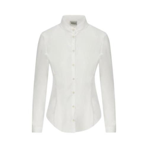 Casual Geruite Overhemd Luis Trenker , White , Dames