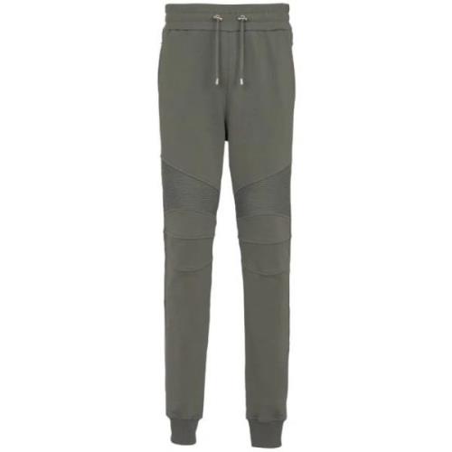 Joggingbroek Geribbelde Knieën Elastische Taille Balmain , Green , Her...