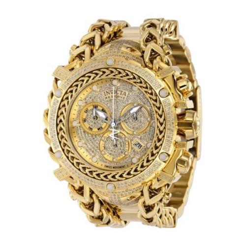 Gladiator 37344 Quartz Herenhorloge - 58mm - Met 696 diamanten Invicta...