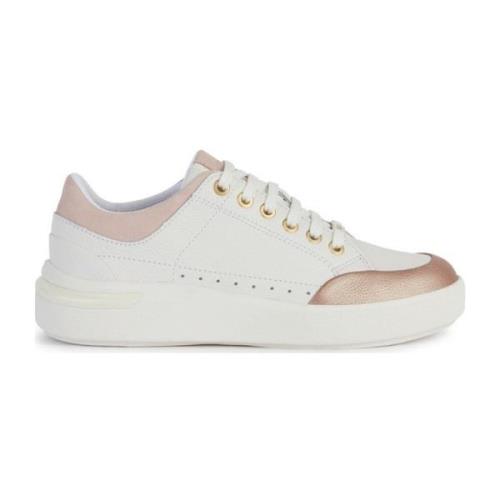 Witte Dalyla Sneakers voor Vrouwen Geox , White , Dames