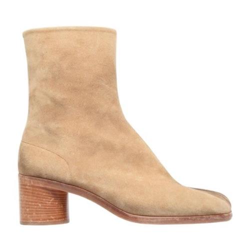 Suede Tabi Enkellaarzen Maison Margiela , Beige , Heren