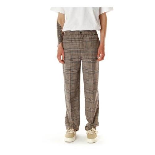 Wide Trousers Daily Paper , Brown , Heren