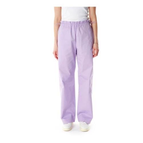 Hoge Taille Solide Broek Stine Goya , Purple , Dames