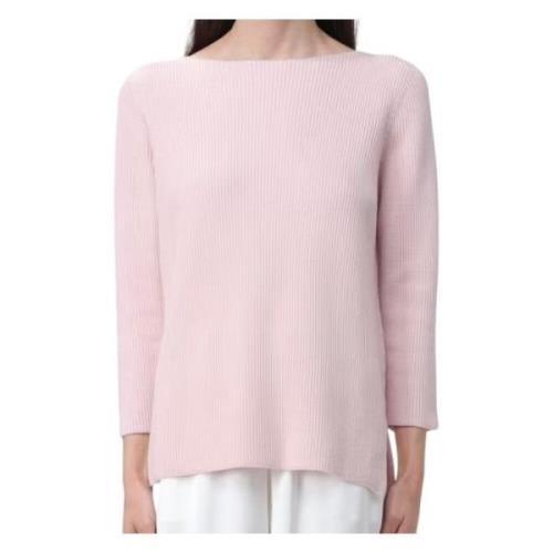 Roze Truien met Glanzend Detail Fabiana Filippi , Pink , Dames