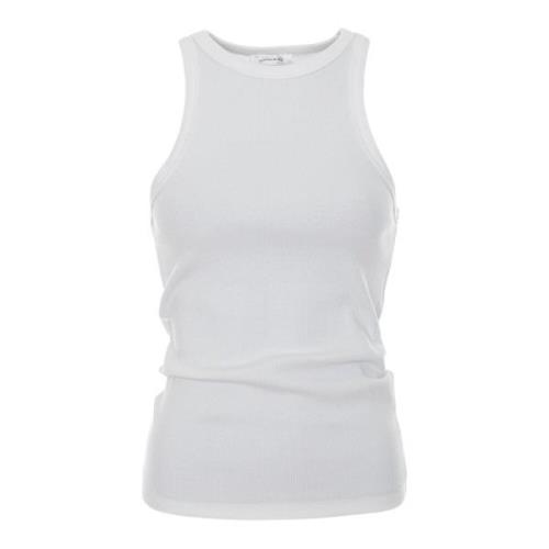 Mouwloze Top Anine Bing , White , Dames