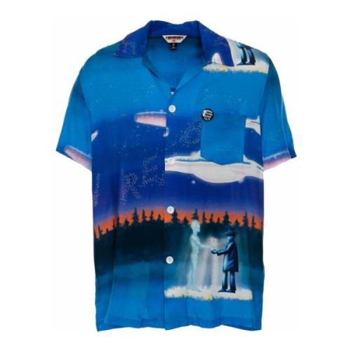 Interplanetair Vakantie Grafisch Print Shirt Real Bad Man , Multicolor...