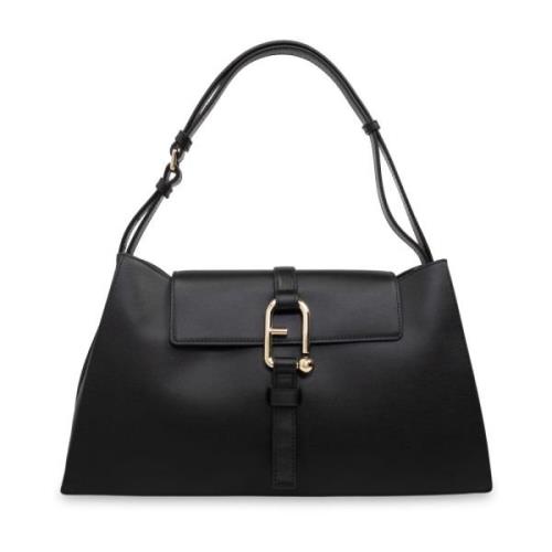 Schoudertas Nuvola Furla , Black , Dames