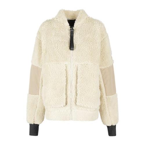 Stijlvolle Bomberjack Rains , Beige , Dames