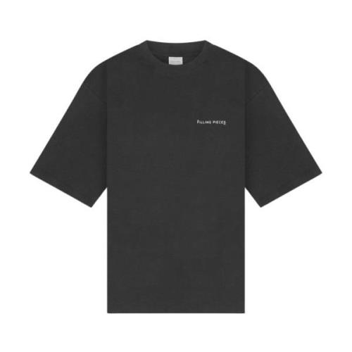 T-Shirt Boxy Vintage Black Filling Pieces , Black , Heren